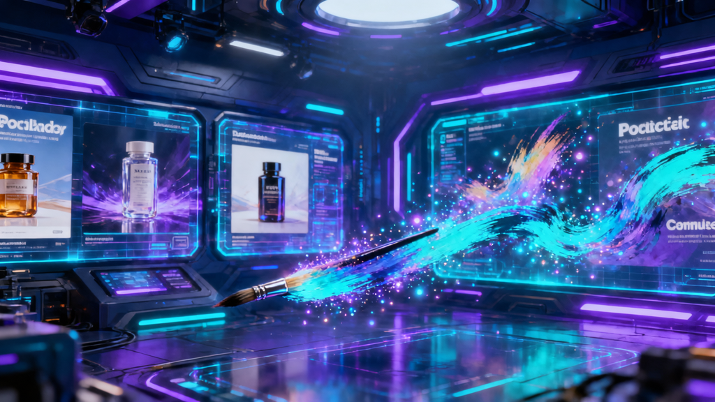 一句话生成商业图片